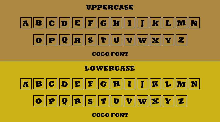 Coco Font Preview