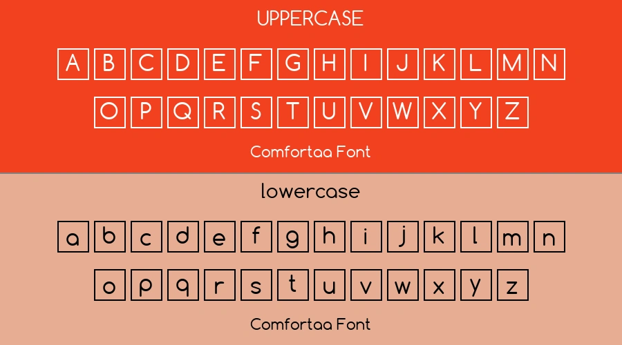 Comfortaa Font Preview