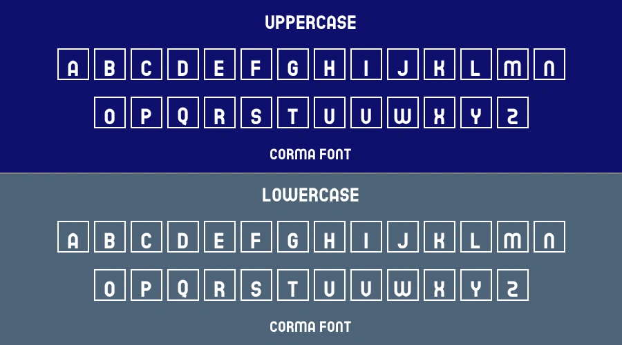 Corma Font Preview