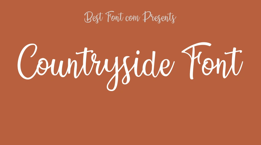 Countryside Font