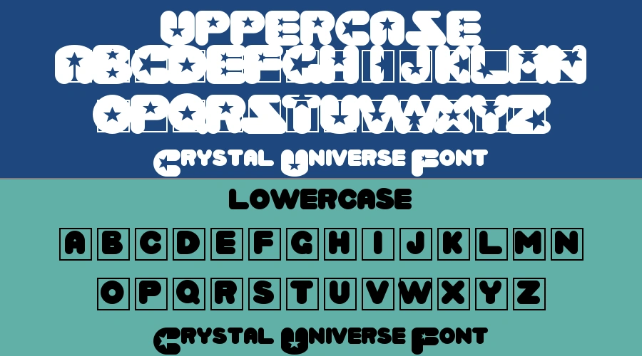 Crystal Universe Font Preview