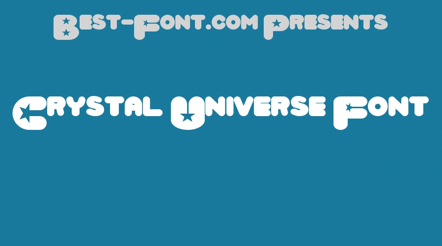 Crystal Universe Font