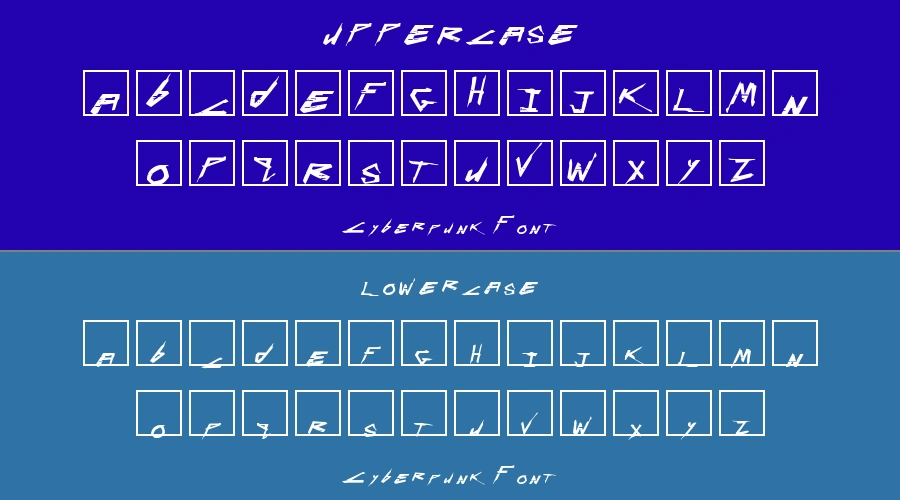 Cyberpunk Font Preview