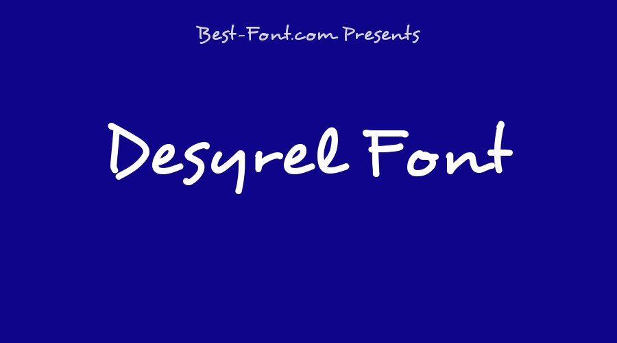 Desyrel Font