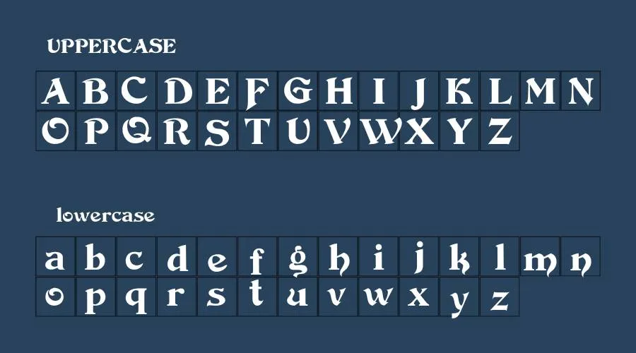 Devinne Swash Font Preview