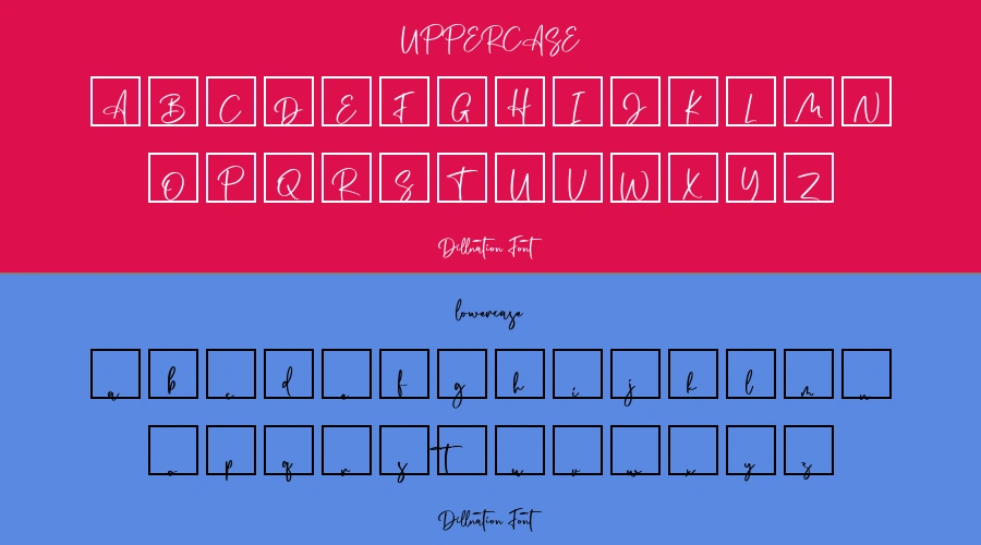 Dillnation Font Preview