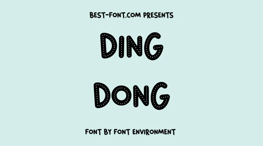 Ding Dong Font