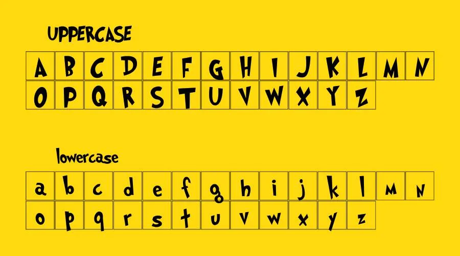 Dr Seuss Font Preview
