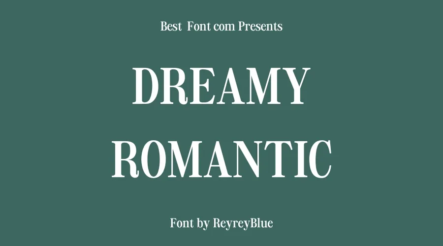 Dreamy Romantic Font