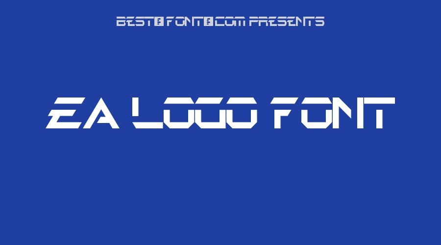 EA Logo Font