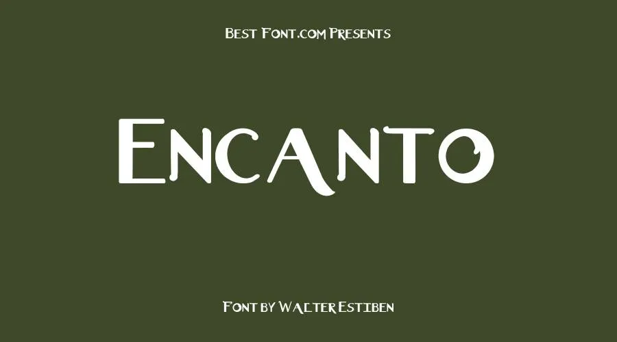 Encanto Font