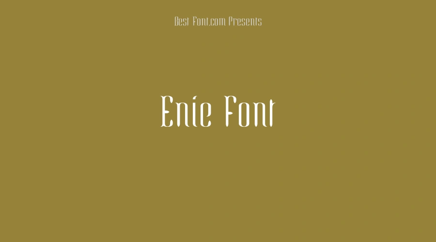 Enie Font