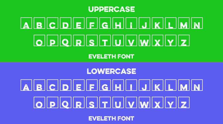Eveleth Font Preview