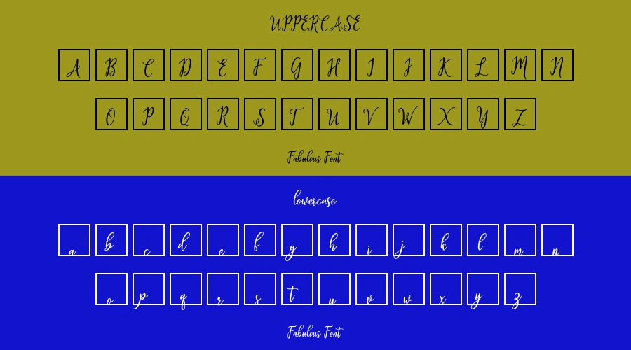 Fabulous Font Preview