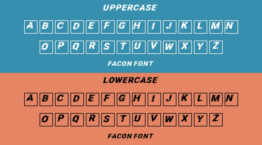 Facon Font Preview