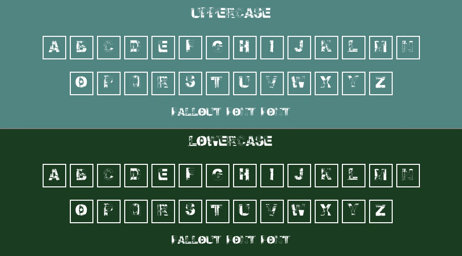 Fallout Font Font Preview