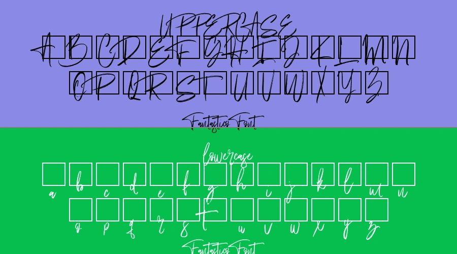 Fantastico Font Preview
