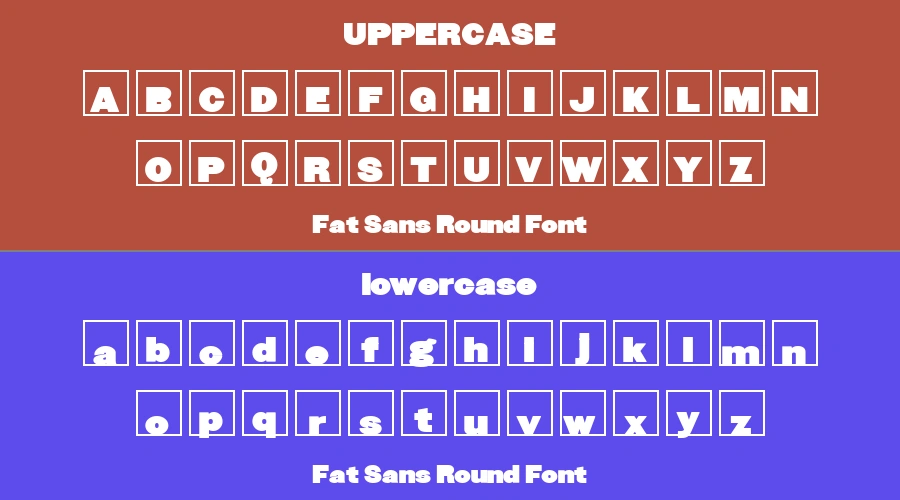 Fat Sans Round Font Preview
