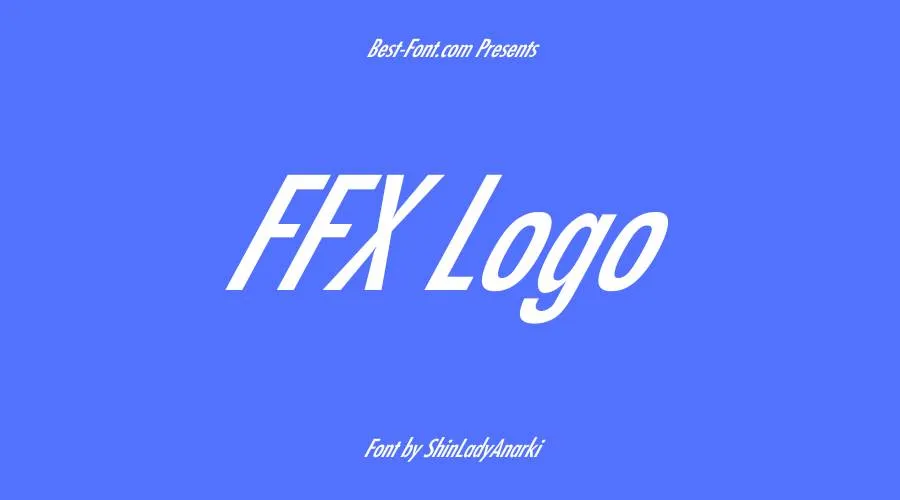FFX Logo Font
