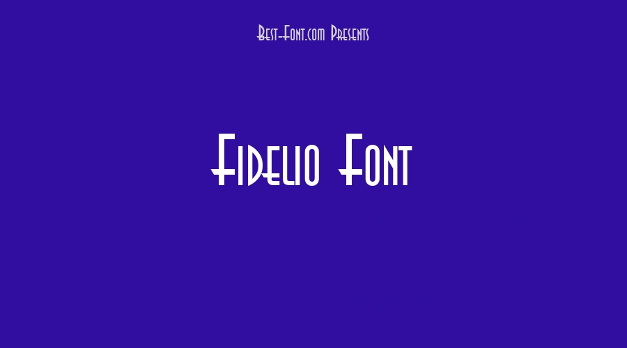 Fidelio Font