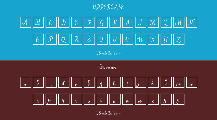 Florabella Font Preview