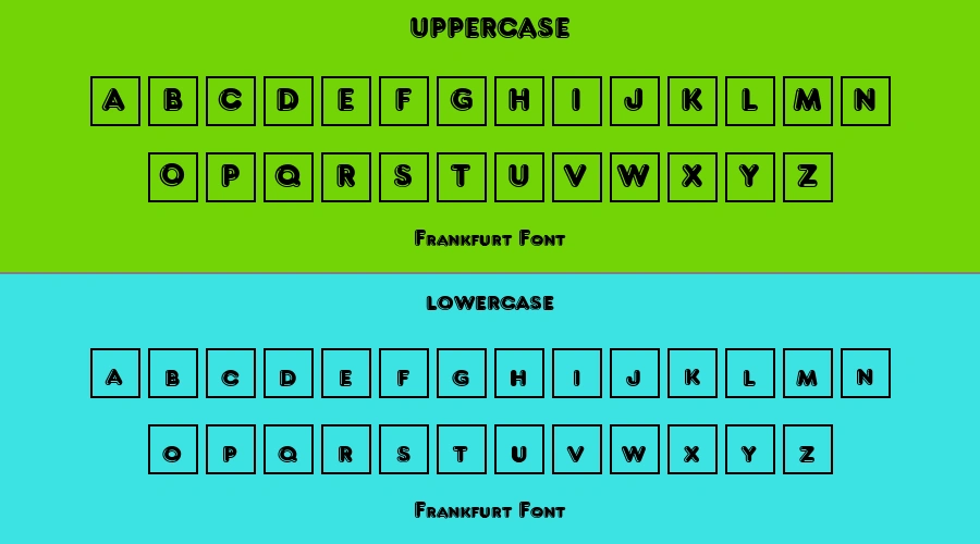 Frankfurt Font Preview