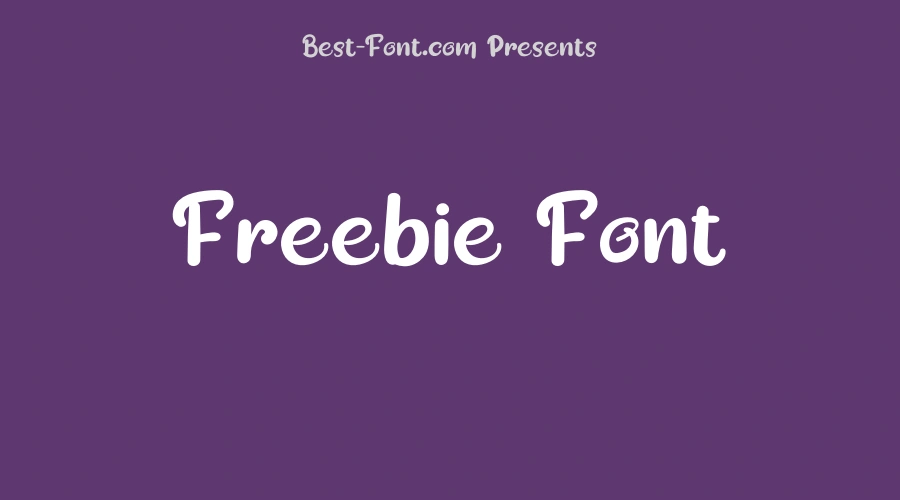 Freebie Font