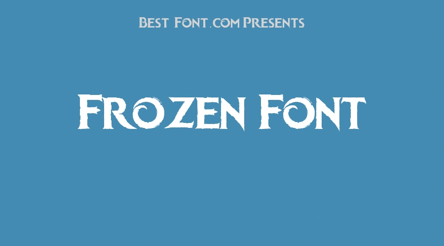 Frozen Font