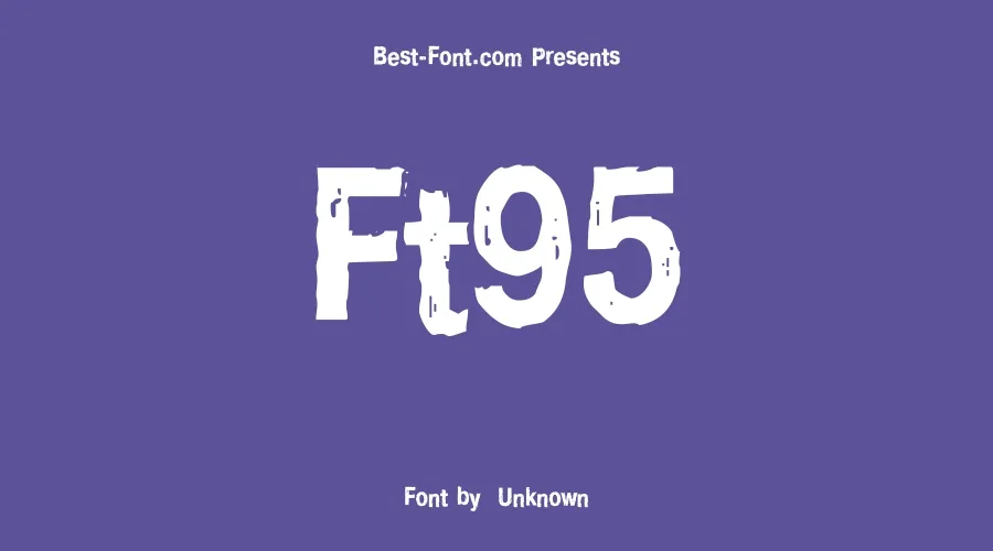 Ft95 Font