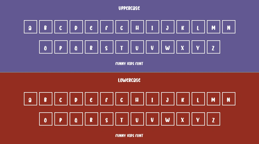 Funny Kids Font Preview