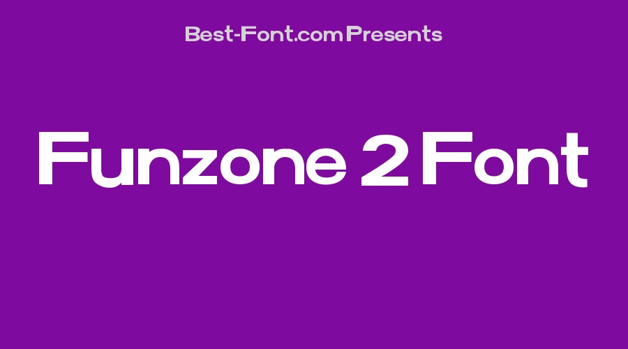 Funzone 2 Font
