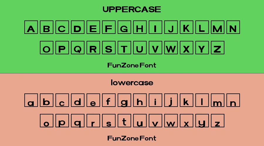 FunZone Font Preview