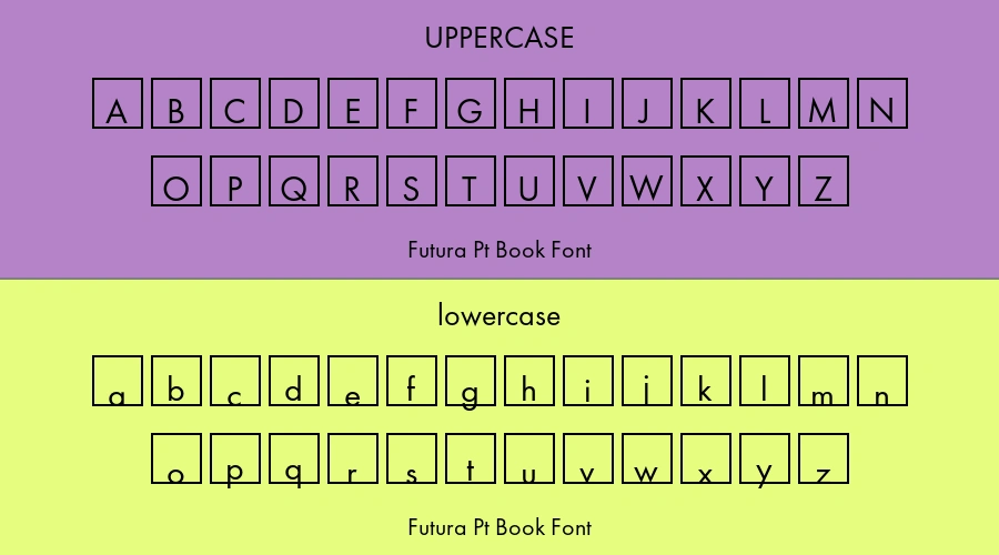 Futura Pt Book Font Preview