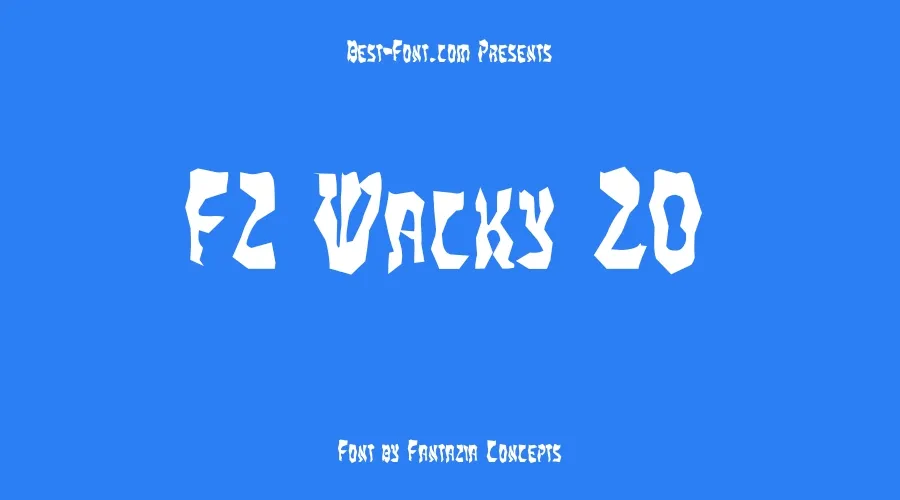 Fz Wacky 20 Font