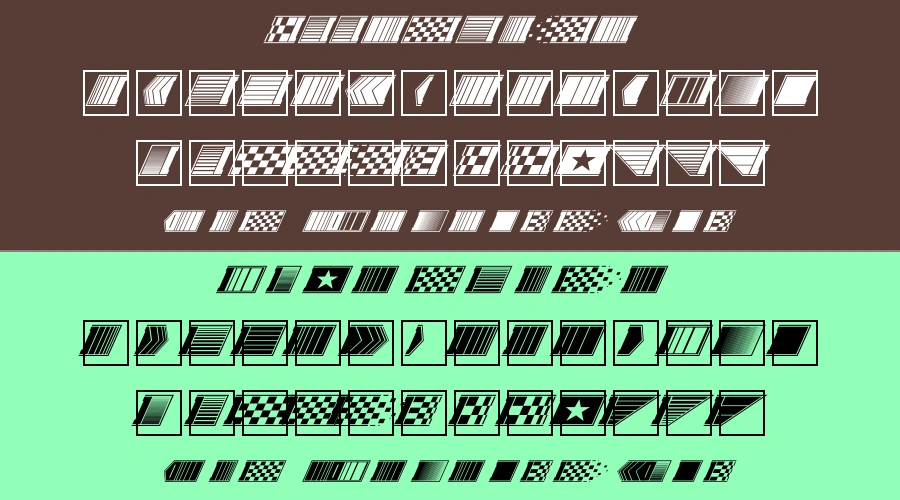 Gear6 Elements Font Preview