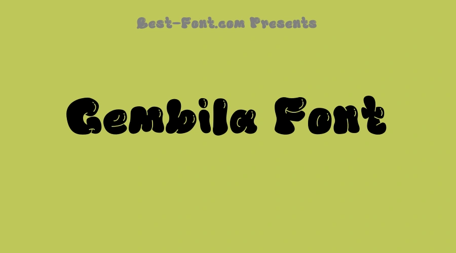 Gembila Font
