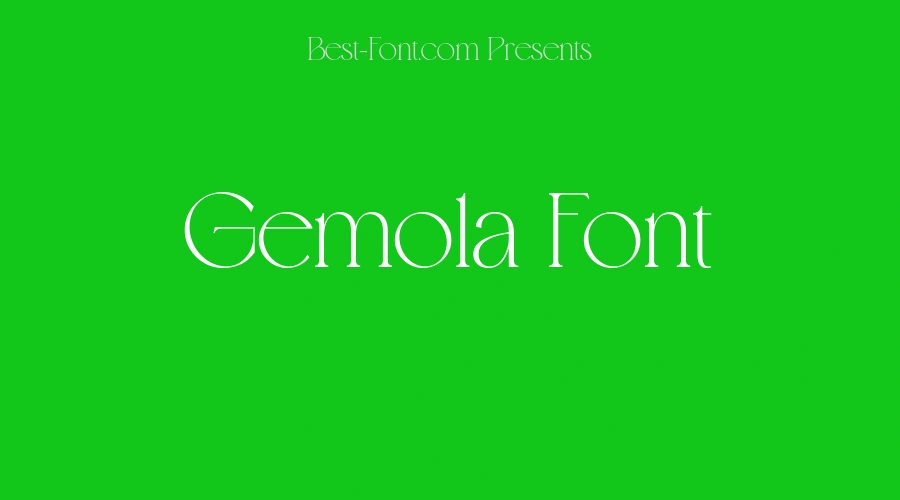 Gemola Font