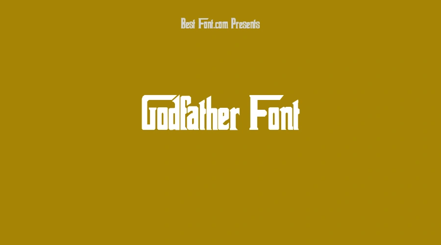 Godfather Font