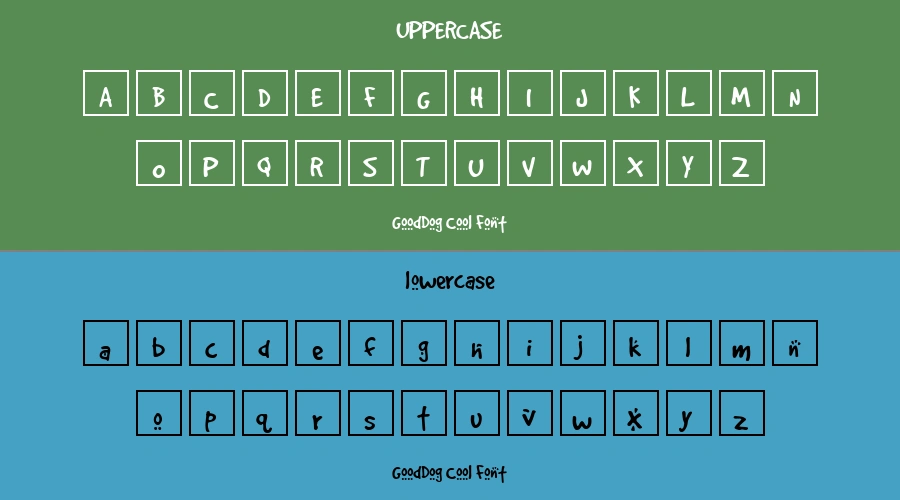 GoodDog Cool Font Preview