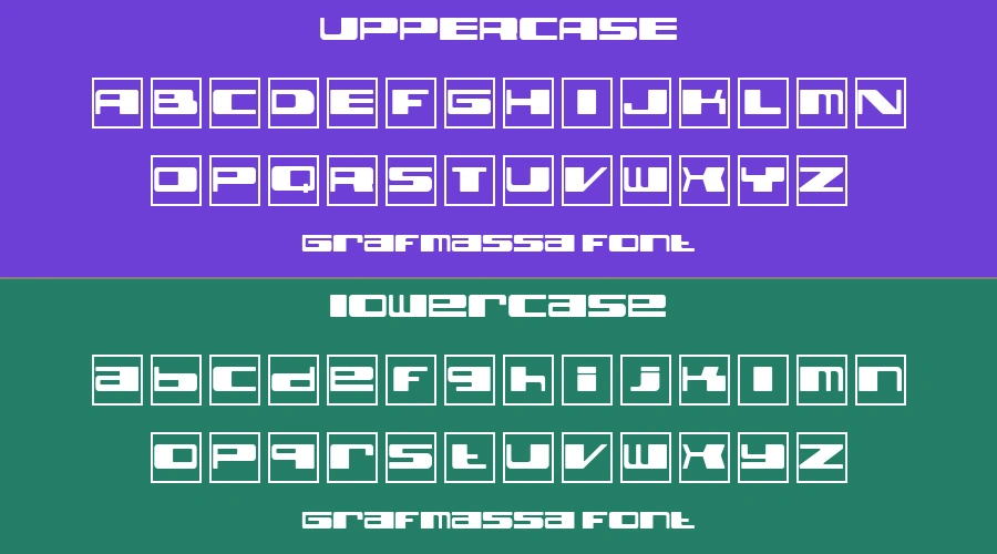 Grafmassa Font Preview