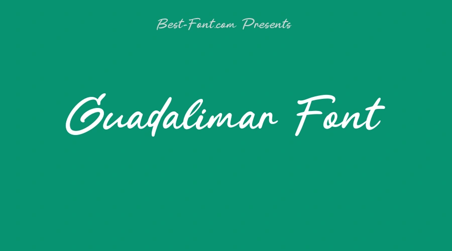 Guadalimar Font