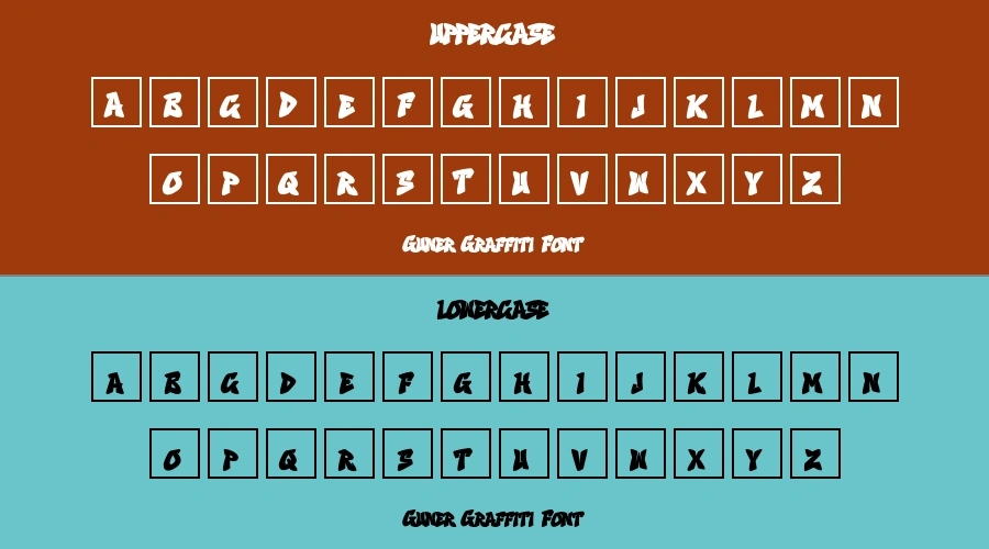 Guner Graffiti Font Preview