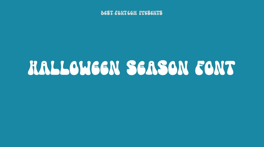 Halloween Season Font