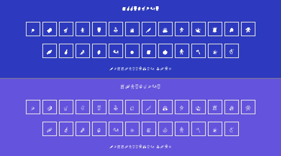 Halloweenies Font Preview