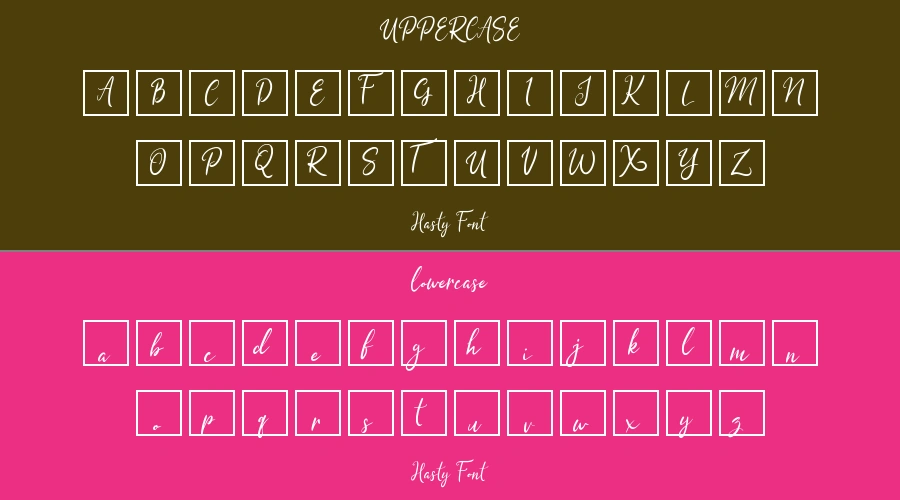 Hasty Font Preview