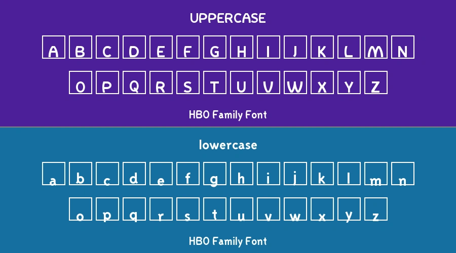 HBO Family Font Preview