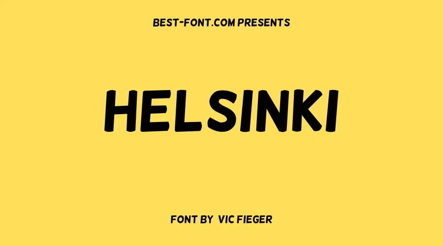 Helsinki Font