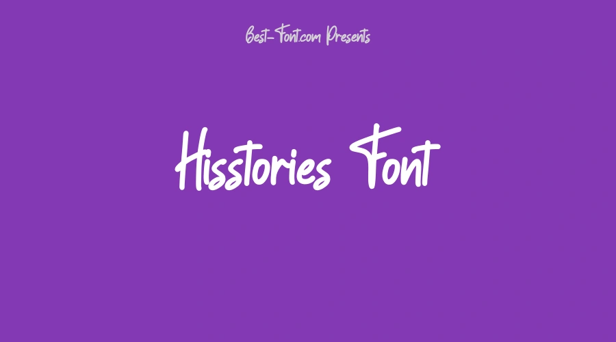 Hisstories Font