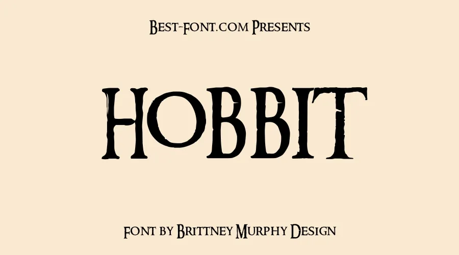 Hobbit Font