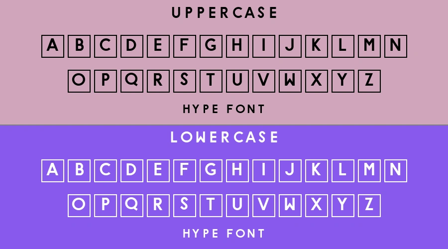 HYPE Font Preview